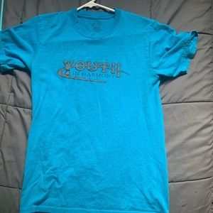 YOUTH IN HARMONY BLUE T-SHIRT